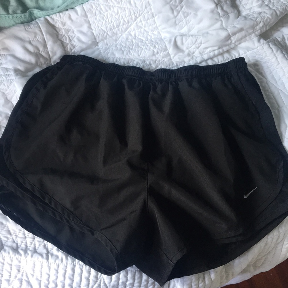 Solid black Nike shorts!